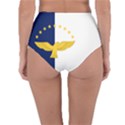 Flag of Azores Reversible High-Waist Bikini Bottoms View4
