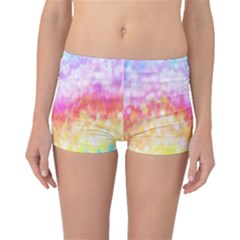 Rainbow Pontilism Background Boyleg Bikini Bottoms by Sapixe