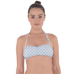 Sparkly Diamond Pattern Halter Bandeau Bikini Top by emilyzragz