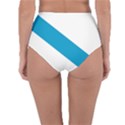 Civil Flag of Galicia Reversible High-Waist Bikini Bottoms View2