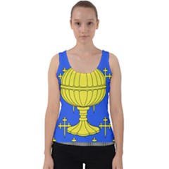 Banner Of Arms Of Kingdom Of Galice After Doetecum Velvet Tank Top by abbeyz71