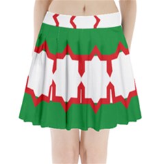 Nationalist Andalusian Flag Pleated Mini Skirt by abbeyz71