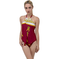 Coat Of Arms Of Murcia Go With The Flow One Piece Swimsuit by abbeyz71