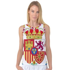 Coat Of Arms Of Spain Women s Basketball Tank Top by abbeyz71