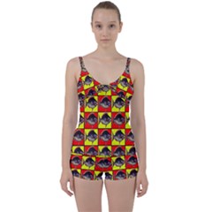 Fish-1 Tie Front Two Piece Tankini by ArtworkByPatrick