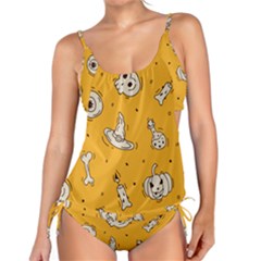 Funny Halloween Party Pattern Tankini Set by HalloweenParty