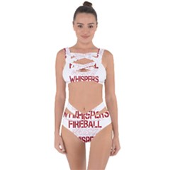 Fireball Whiskey Shirt Solid Letters 2016 Bandaged Up Bikini Set  by crcustomgifts