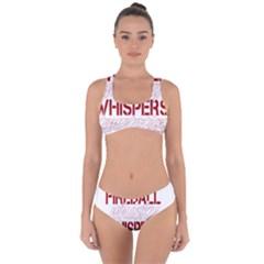 Fireball Whiskey Shirt Solid Letters 2016 Criss Cross Bikini Set by crcustomgifts