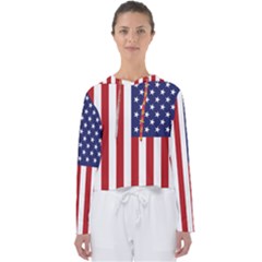 Us Flag Stars And Stripes Maga Women s Slouchy Sweat by snek
