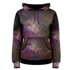 Orion Nebula Star Formation Orange Pink Brown Pastel Constellation Astronomy Women s Pullover Hoodie by genx