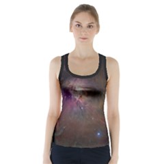 Orion Nebula Star Formation Orange Pink Brown Pastel Constellation Astronomy Racer Back Sports Top by genx