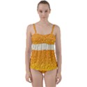 Bubble Beer Twist Front Tankini Set View1