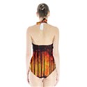 Forest Fire Forest Climate Change Halter Swimsuit View2