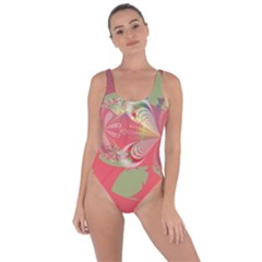 Fractal Gradient Colorful Infinity Bring Sexy Back Swimsuit