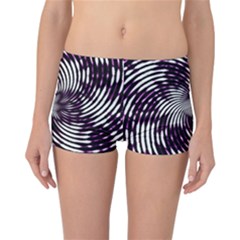 Background Texture Pattern Reversible Boyleg Bikini Bottoms by Wegoenart
