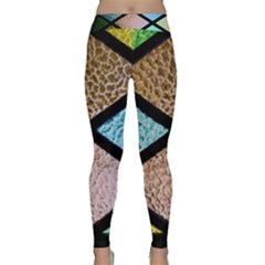 Stained Glass Soul Classic Yoga Leggings by WensdaiAmbrose