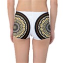 Mandala Pattern Round Ethnic Reversible Boyleg Bikini Bottoms View2