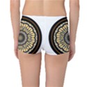 Mandala Pattern Round Ethnic Reversible Boyleg Bikini Bottoms View4