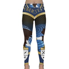 Seal Of United States Cyber Command Classic Yoga Leggings by abbeyz71