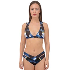 Seal Of United States Cyber Command Double Strap Halter Bikini Set by abbeyz71