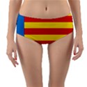 Valencian Nationalist Senyera Reversible Mid-Waist Bikini Bottoms View3