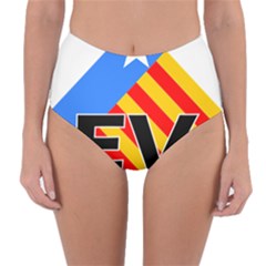 Logo Of Valencian Left Political Party Reversible High-waist Bikini Bottoms by abbeyz71