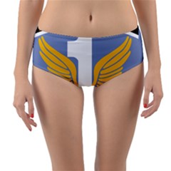 Badge Of First Allied Airborne Army Reversible Mid-waist Bikini Bottoms by abbeyz71