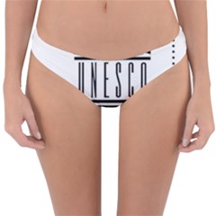 Logo Of Unesco Reversible Hipster Bikini Bottoms by abbeyz71
