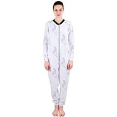 A-ok Perfect Handsign Maga Pro-trump Patriot Black And White Onepiece Jumpsuit (ladies)  by snek