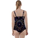 Church Stained Glass Windows Colors Twist Front Tankini Set View2
