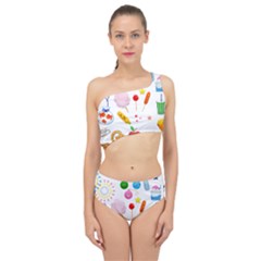 Summer Fair Food Goldfish Spliced Up Two Piece Swimsuit by Pakrebo