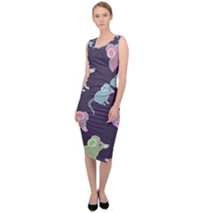 Animals Mouse Sleeveless Pencil Dress by Mariart