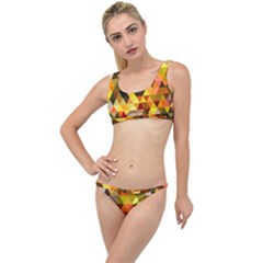 Abstract Geometric Triangles Shapes The Little Details Bikini Set by Mariart