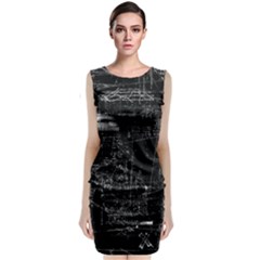 Grunde Sleeveless Velvet Midi Dress by LalaChandra