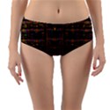 Surrounded By  Ornate  Loved Candle Lights In Starshine Reversible Mid-Waist Bikini Bottoms View1