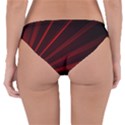 Line Geometric Red Object Tinker Reversible Hipster Bikini Bottoms View2