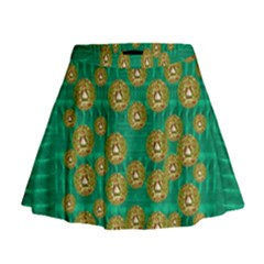 Elf Juice Mini Flare Skirt by pepitasart