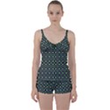 Background Image Pattern Tie Front Two Piece Tankini View1
