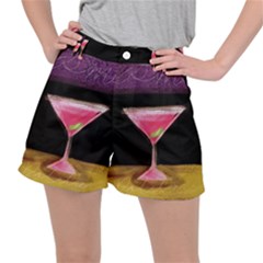 Cosmo Cocktails Stretch Ripstop Shorts by StarvingArtisan