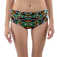 Ml 90 Reversible Mid-waist Bikini Bottoms by ArtworkByPatrick