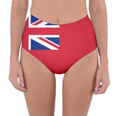 Civil Ensign Of United Kingdom Reversible High-waist Bikini Bottoms by abbeyz71