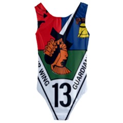 United States Navy Carrier Air Wing Thirteen Insignia Kids  Cut-out Back One Piece Swimsuit by abbeyz71