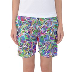 Leaves Leaf Nature Ecological Women s Basketball Shorts by Mariart