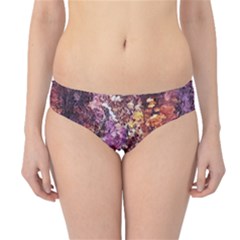 Colorful Rusty Abstract Print Hipster Bikini Bottoms by dflcprintsclothing