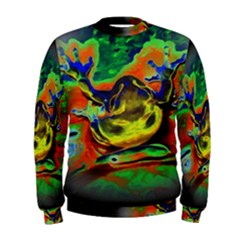 Abstract Transparent Background Men s Sweatshirt by Sudhe