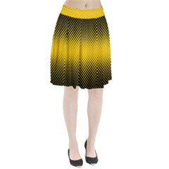 Dot Halftone Pattern Vector Pleated Skirt by Mariart