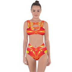 Digital Art Art Artwork Abstract Bandaged Up Bikini Set  by Pakrebo