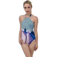 Digital Art Art Artwork Abstract Go With The Flow One Piece Swimsuit by Pakrebo