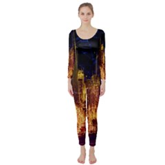 City View San Francisco Usa Long Sleeve Catsuit