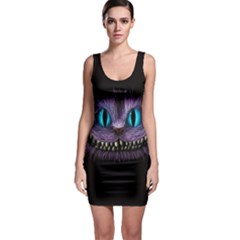 Cheshire Cat Animation Bodycon Dress by Sudhe